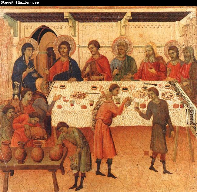 Duccio di Buoninsegna Wedding at Cana